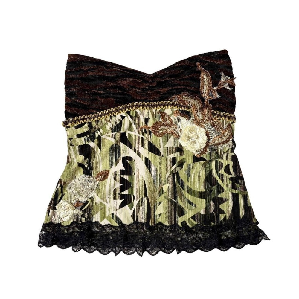 earthy fairy babydoll tube top